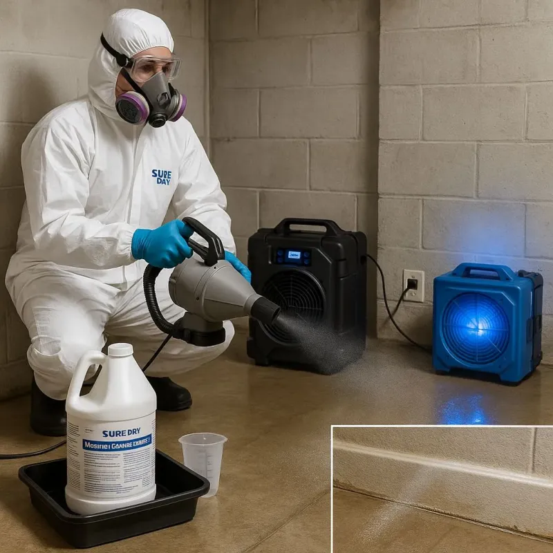 Sanitization and Odor Removal process in Greenwood, IN