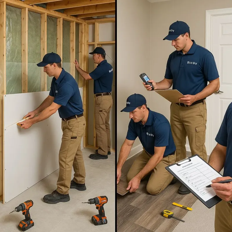 Repairs and Reconstruction process in Greenwood, IN